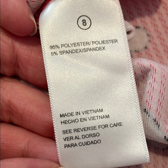 Shelby & Palmer Red and White Pattern Sheath Dress | Size 8 - Picture 8 of 11